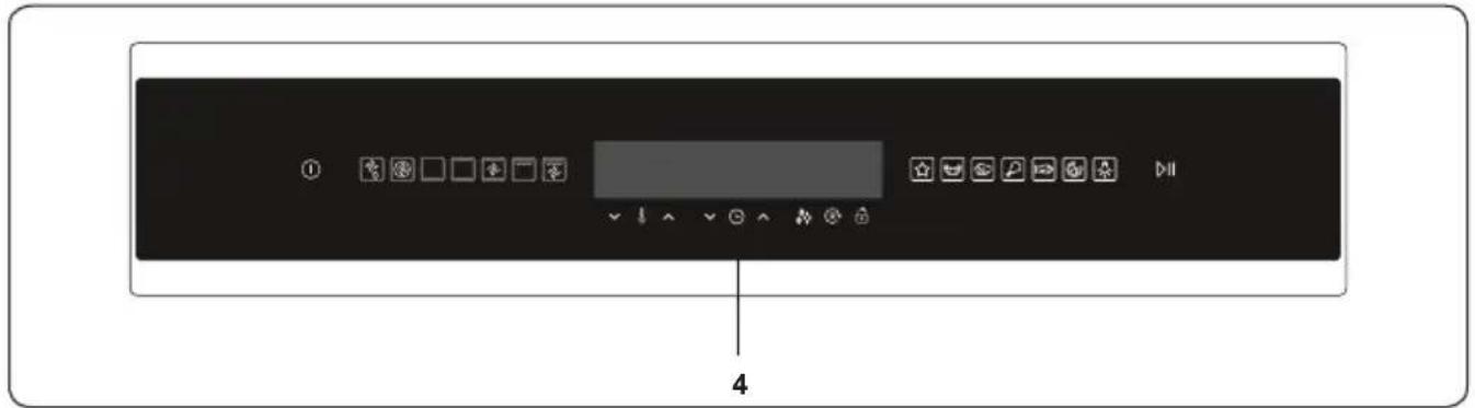 VESTEL VEB34136 - Bandeau de commande - 1