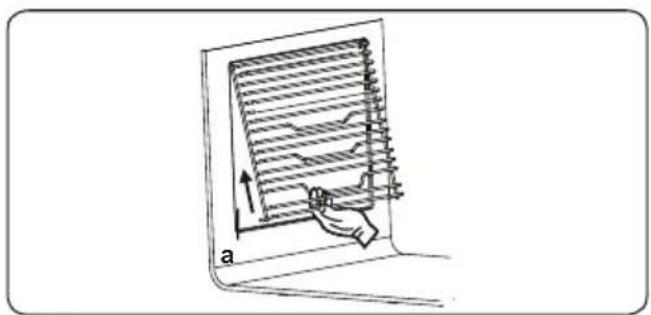 VESTEL VEB34136 - Removal of the Wire Shelf - 1