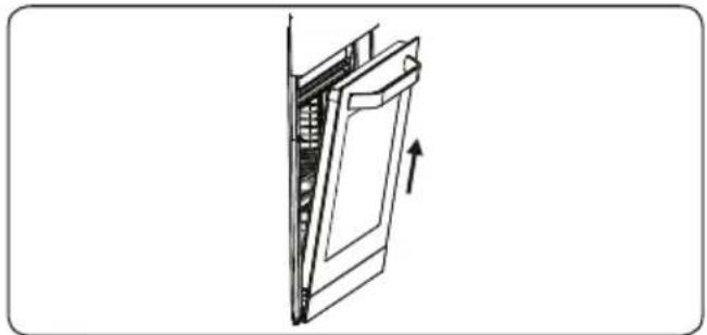 VESTEL VEB34136 - Removal of the Oven Door - 3