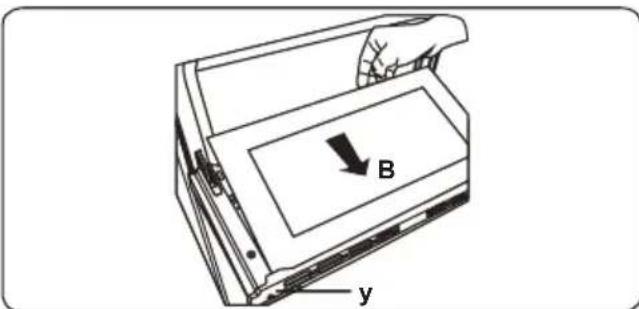 VESTEL VEB34136 - Retrait des vitres internes - 2