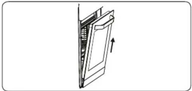VESTEL VEB34136 - Retrait des vitres internes - 6