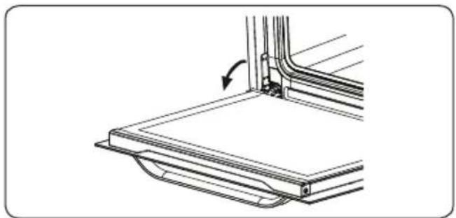 VESTEL VEB34136 - Retrait des vitres internes - 4