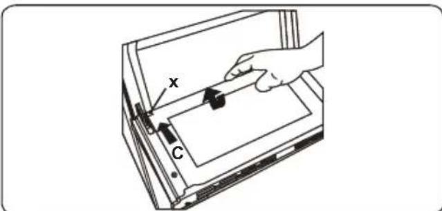 VESTEL VEB34136 - Retrait des vitres internes - 3