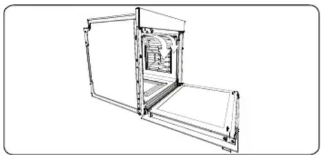 VESTEL VEB34136 - Heteluchtafscherming - 1
