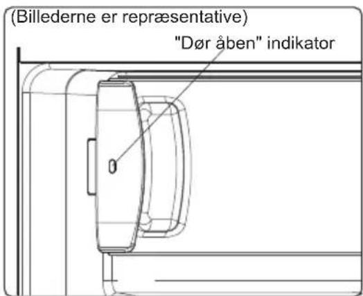VESTEL VEKF2116-1 - "Dør åben" indikator; - 1