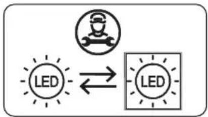 VESTEL VEKF2116-1 - LED-Beleuchtung auswechseln - 2