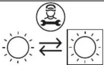 VESTEL VEH24076 - Changing the Oven Lamp - 1
