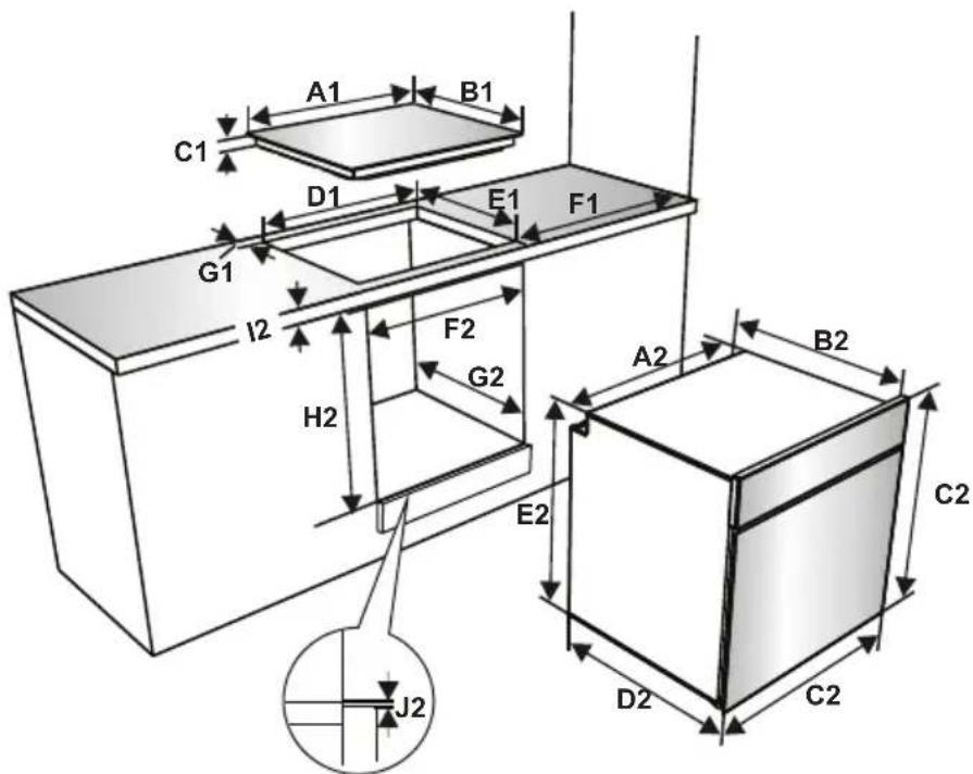 VESTEL VEH24076 - INSTALLATIE VAN DE APPARATUUR - 1