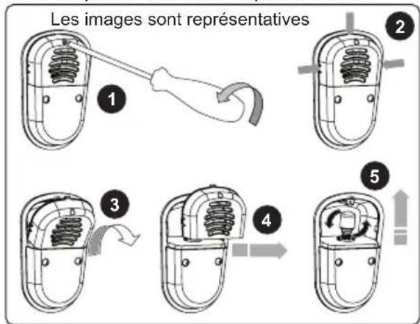 VESTEL VEKD5036-1 - Remplacement de l'ampoule - 1