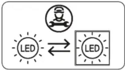 VESTEL VEKD5036-1 - Remplacement de l'éclairage LED - 2