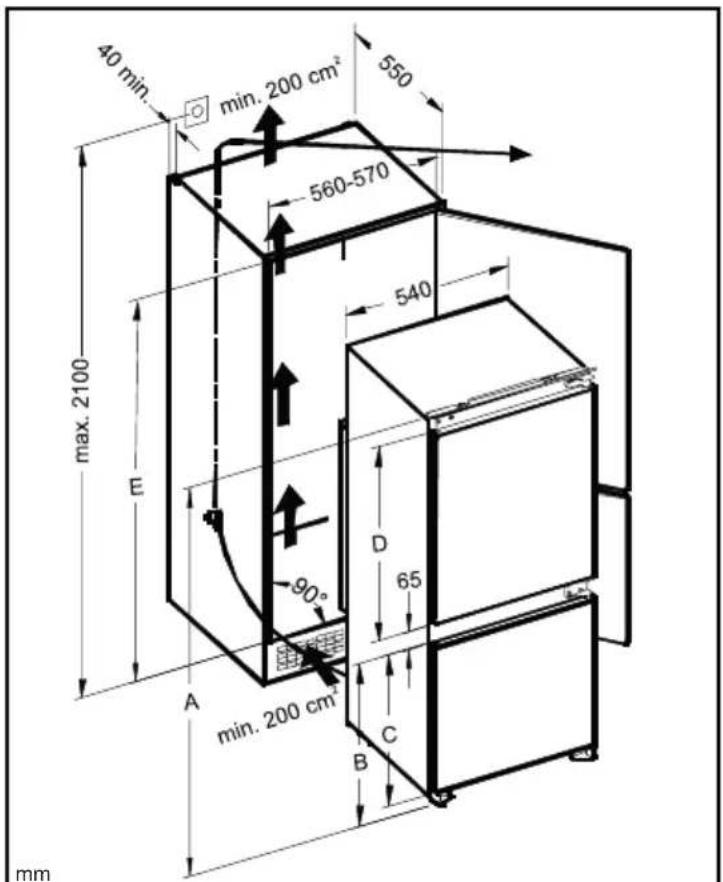 VESTEL VEKK7025 - Montageanleitung - 2