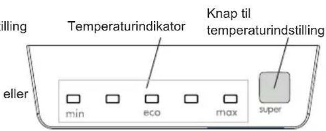 VESTEL VEKF4116 - Knap til temperaturindstilling - 1