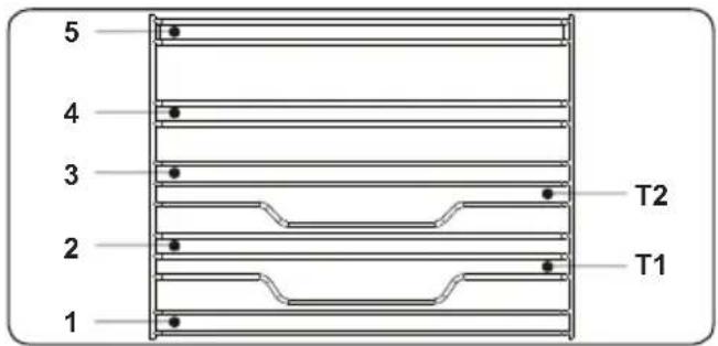VESTEL VEB15026-1-BG - Het EasyFix-draadrek - 1