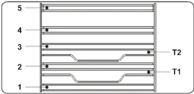 VESTEL VEB15026-1-BG - ACCESSOIRES LA GRILLE MÉTALLIQUE EASYFIX - 1