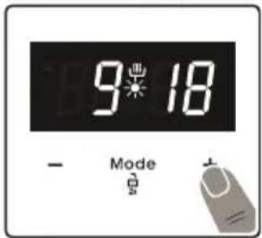 VESTEL VEB15026-1-BG - Réglage de l'heure - 2