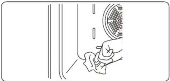 VESTEL VEH15016-1-BG - De binnenkant van de oven reinigen - 1