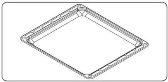 VESTEL VEH15016-1-BG - Ondiepe bakplaat - 1