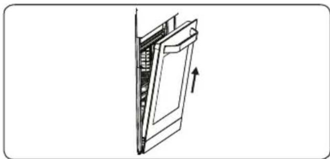 VESTEL VEH15016-1-BG - Removal of the Oven Door - 3
