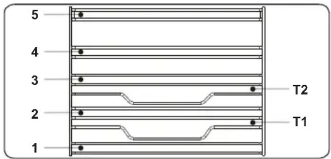 VESTEL VEH15016-1-BG - Het EasyFix-draadrek - 1