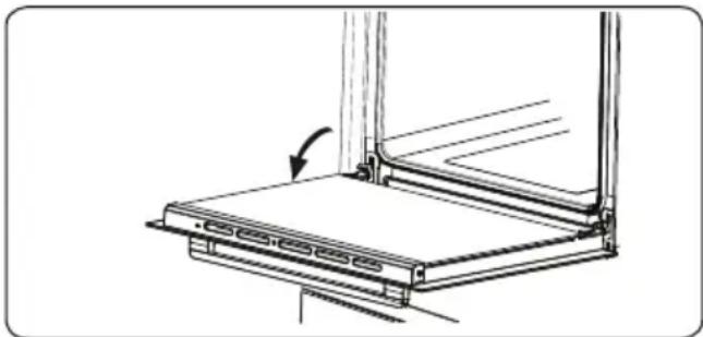 VESTEL VEH15016-1-BG - Removal of the Oven Door - 1
