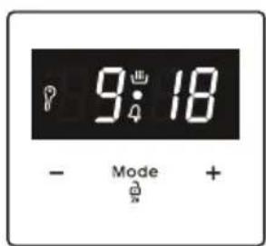 VESTEL VEH15016-1-BG - Einstellung der akustischen Warnzeit - 3