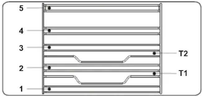 VESTEL VEH15016-1-BG - ACCESSOIRES LA GRILLE MÉTALLIQUE EASYFIX - 1