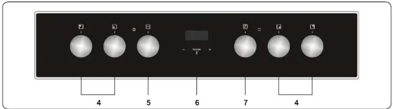 VESTEL VEH15016-1-BG - Bandeau de commande - 1