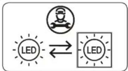 VESTEL VLS-GS332-WE - LED-Beleuchtung auswechseln - 2