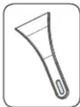 VESTEL VLS-GS332-WE - Der Kunststoffschaber (bei einigen Modellen) - 1