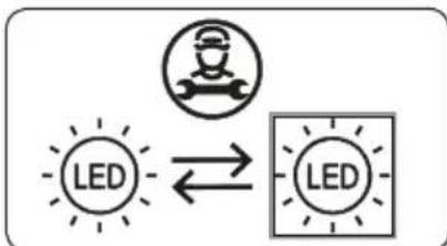 VESTEL VLS-GS332-WE - Remplacement de l'éclairage LED - 2