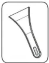 VESTEL VLS-GS2441-WE - Der Kunststoffschaber (bei einigen Modellen) - 1