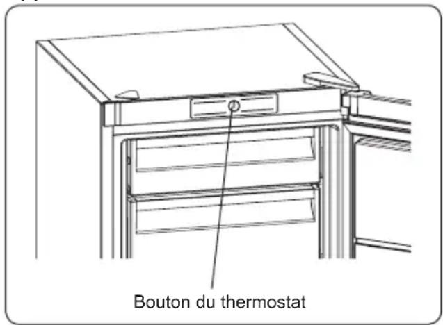 VESTEL VLS-GS2441-WE - Réglage du Thermostat - 2