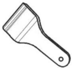 VESTEL VFKD3196 - Plastic scraper - 1