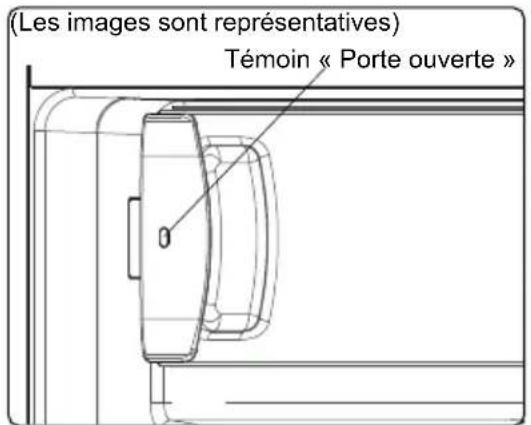 VESTEL W1-B107N - Témoin « Porte ouverte » ; - 1