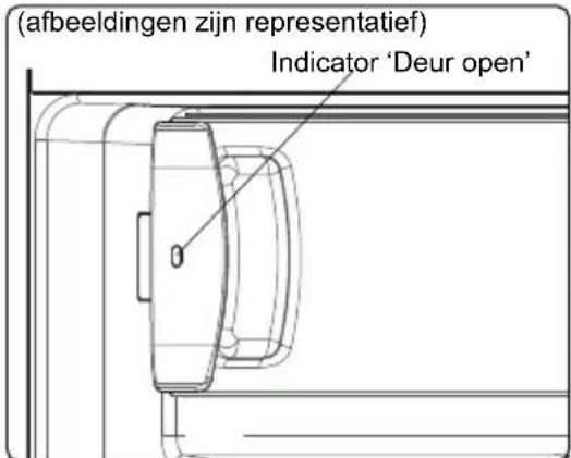 VESTEL W1-B107N - Indicator 'Deur open'; - 1