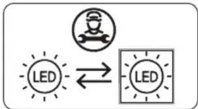 VESTEL VEKS4126 - Udskiftning af LED-belysning - 2