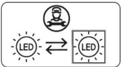 VESTEL VKFW608L-1 - Remplacement de l'éclairage LED - 2
