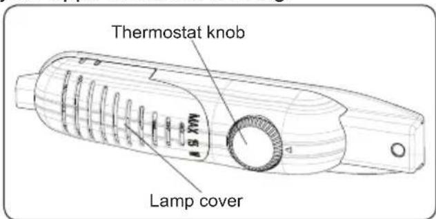 ATLANTIC ATL RF88 A+ - Thermostat Setting - 2