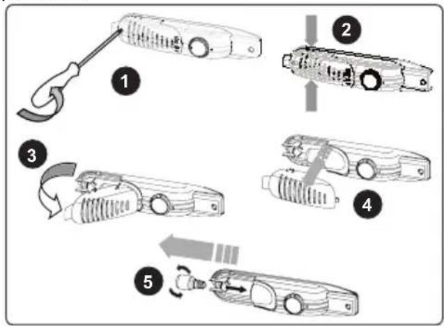 ATLANTIC ATLKSW122A++ - Replacing the Light Bulb - 1