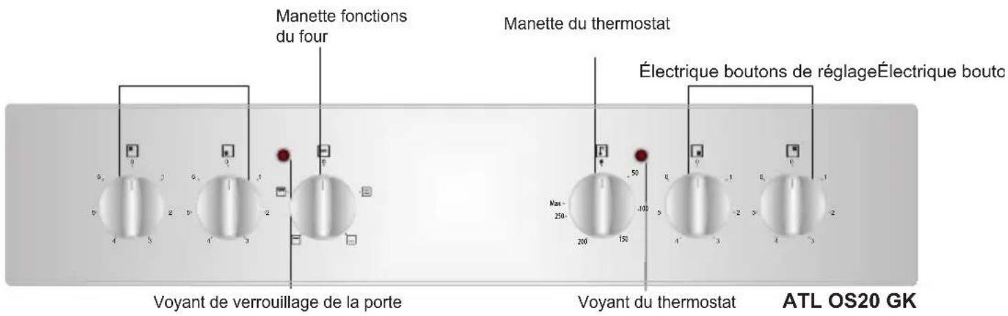 ATLANTIC ATL OS10 IN - Four encastrable - 1
