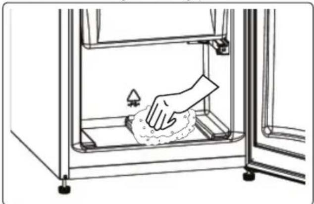 ATLANTIC ATL EKGK144F - Freezer defrosting process - 1