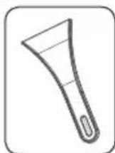 ATLANTIC ATL EKGK144F - The Plastic Scaper (In some models) - 1