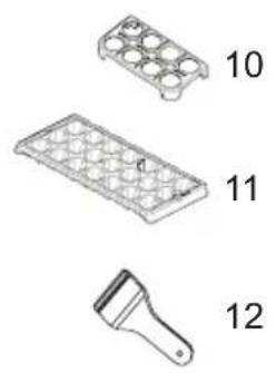 Finlux KG178A+ AK - PART - 7. PARTS OF THE APPLIANCE AND THE COMPARTMENTS - 3