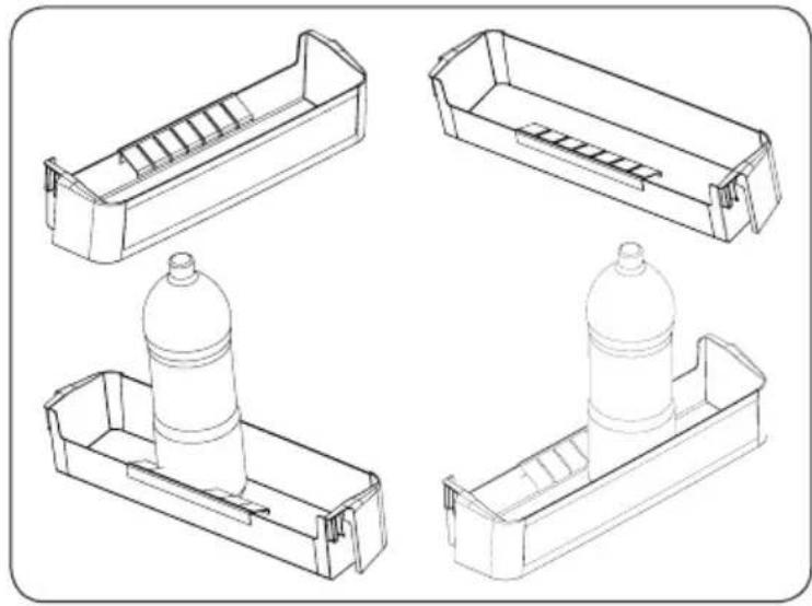 Finlux KG178A+ AK - Flaskhällare - 1