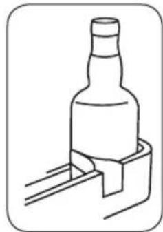 Finlux KG178A+ AK - Flaskhällare - 2
