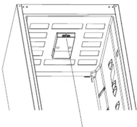 Finlux KG178A+ AK - Freezer & Refrigerator thermostat setting; - 1