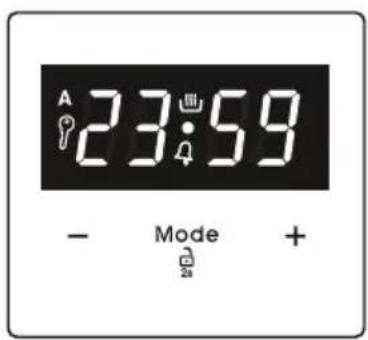 ATLANTIC ATLEO60EDS20A - GEBRUIK VAN DE DIGITALE TIPTOETSTIMER - 1