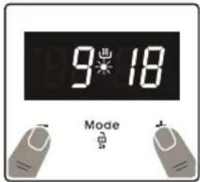 ATLANTIC ATLEO60EDS20A - Time adjustment - 2