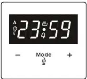 ATLANTIC ATLEO60EDS20A - USE OF THE DIGITAL TOUCH TIMER - 1