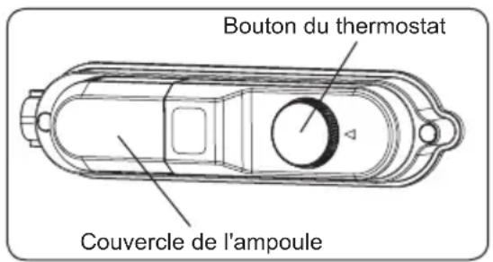 ATLANTIC ATL VEKS 88X10E - Réglage du thermostat - 1
